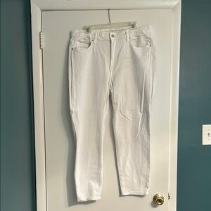 Old Navy Women’s O.G. White Straight Jeans - High Rise